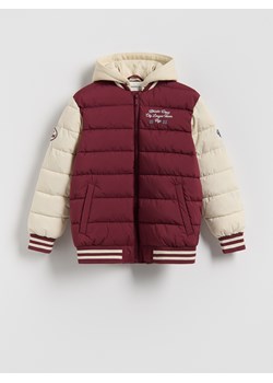 Reserved - Kurtka bomber - bordowy ze sklepu Reserved w kategorii Kurtki chłopięce - zdjęcie 188546944