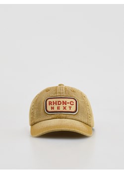 Reserved - Bawełniana czapka z daszkiem - brązowy ze sklepu Reserved w kategorii Czapki dziecięce - zdjęcie 188547090