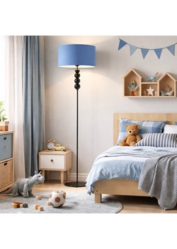 Biało-niebieska lampa podłogowa do pokoju chłopca BERMUDY ze sklepu Lysne w kategorii Lampy dziecięce - zdjęcie 188547330