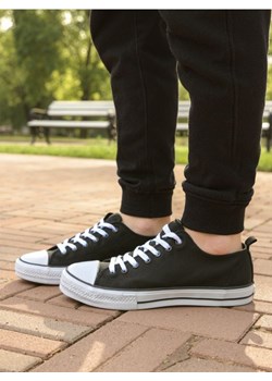 Sinsay - Trampki sznurowane - czarny ze sklepu Sinsay w kategorii Trampki męskie - zdjęcie 188549010