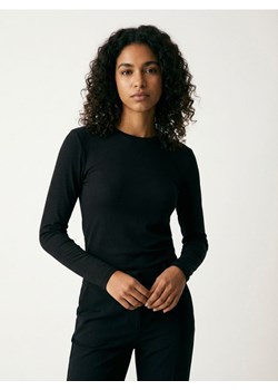 Sinsay - Koszulka poliamidowa z długim rękawem - czarny ze sklepu Sinsay w kategorii Bluzki damskie - zdjęcie 188549013