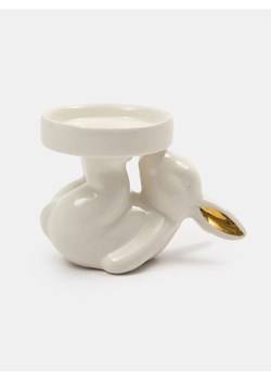 Sinsay - Świecznik w kształcie zajączka - biały ze sklepu Sinsay w kategorii Świeczniki - zdjęcie 188549030