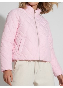 Sinsay - Pikowana kurtka ze stójką - różowy ze sklepu Sinsay w kategorii Kurtki damskie - zdjęcie 188549073
