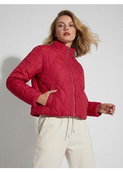 Sinsay - Pikowana kurtka ze stójką - czerwony ze sklepu Sinsay w kategorii Kurtki damskie - zdjęcie 188549074