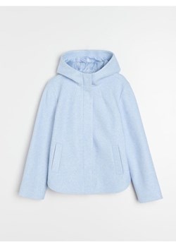 Sinsay - Kurtka z kapturem - błękitny ze sklepu Sinsay w kategorii Kurtki damskie - zdjęcie 188549132