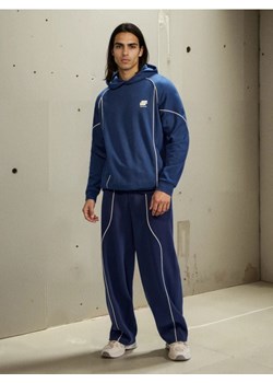 Sinsay - Spodnie wide leg z kontrastową lamówką - szary ze sklepu Sinsay w kategorii Spodnie męskie - zdjęcie 188549212