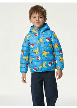 Sinsay - Pikowana kurtka puffer z kapturem - niebieski ze sklepu Sinsay w kategorii Kurtki chłopięce - zdjęcie 188549221