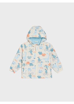 Sinsay - Lekka kurtka wiatrówka z kapturem - kremowy ze sklepu Sinsay w kategorii Kurtki dziewczęce - zdjęcie 188549274