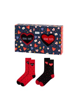Skarpetki Serca 2-pak ze sklepu Sklep SOXO w kategorii Skarpetki męskie - zdjęcie 188549343