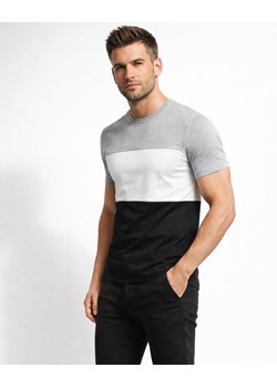 Koszulka męska w szerokie pasy Recea ze sklepu Recea.pl w kategorii T-shirty męskie - zdjęcie 188549370