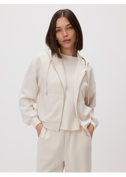 Reserved - Oversizowa bluza - beżowy ze sklepu Reserved w kategorii Bluzy damskie - zdjęcie 188550373