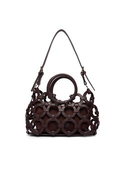 Torebka GINO ROSSI EO-LDA3409C Brązowy ze sklepu eobuwie.pl w kategorii Kuferki - zdjęcie 188550613