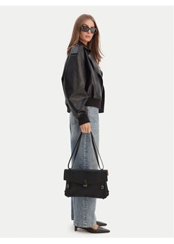 Torebka Patrizia Pepe 8B0331/L162 Czarny ze sklepu eobuwie.pl w kategorii Listonoszki - zdjęcie 188550634