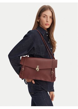 Torebka Patrizia Pepe 8B0331/L162 Brązowy ze sklepu eobuwie.pl w kategorii Listonoszki - zdjęcie 188550643