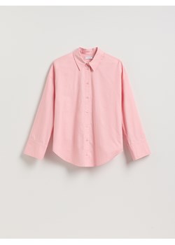 Reserved - Bawełniana koszula - różowy ze sklepu Reserved w kategorii Koszule damskie - zdjęcie 188566713