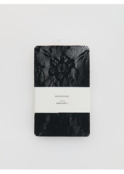 Reserved - Koronkowe rajstopy - czarny ze sklepu Reserved w kategorii Rajstopy - zdjęcie 188566804