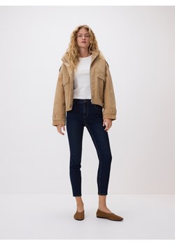 Reserved - Jeansy slim - granatowy ze sklepu Reserved w kategorii Jeansy damskie - zdjęcie 188566884