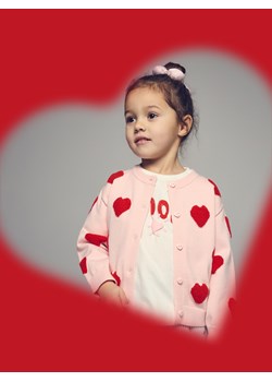 Reserved - Kardigan z dodatkiem wiskozy - wielobarwny ze sklepu Reserved w kategorii Swetry dziewczęce - zdjęcie 188566902