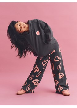 Reserved - Bluza z nadrukiem na plecach - ciemnoszary ze sklepu Reserved w kategorii Bluzy dziewczęce - zdjęcie 188566991