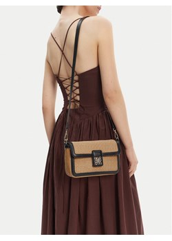 Torebka Nine West LILLA4 Beżowy ze sklepu eobuwie.pl w kategorii Listonoszki - zdjęcie 188567193