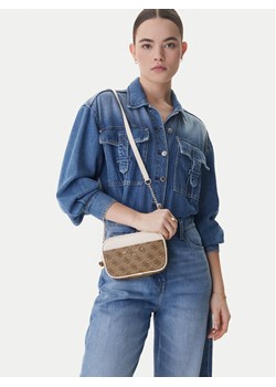 Torebka Guess J5YZ00 WFMF0 Brązowy ze sklepu eobuwie.pl w kategorii Listonoszki - zdjęcie 188567200