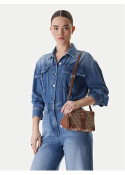 Torebka Guess J6RZ01 WK590 Brązowy ze sklepu eobuwie.pl w kategorii Kuferki - zdjęcie 188567214