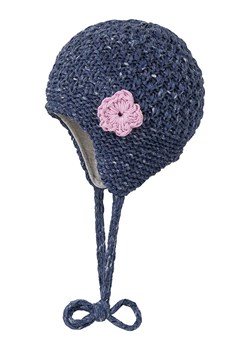 Döll Dzianinowa czapka w kolorze granatowo-jasnoróżowym ze sklepu Limango Polska w kategorii Czapki dziecięce - zdjęcie 188567962