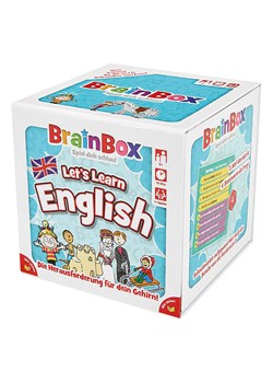 Brain Box Gra karciana "BrainBox - Let's Learn English" - 8+ ze sklepu Limango Polska w kategorii Zabawki - zdjęcie 188568250