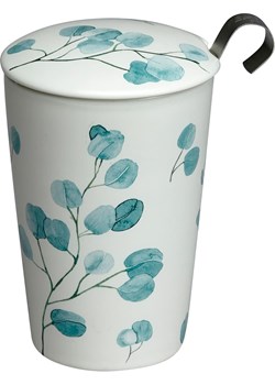 Eigenart Kubek "Teaeve - Trees Ginko" w kolorze zielono-białym do herbaty - 350 ml ze sklepu Limango Polska w kategorii Dzbanki i zaparzacze - zdjęcie 188568380