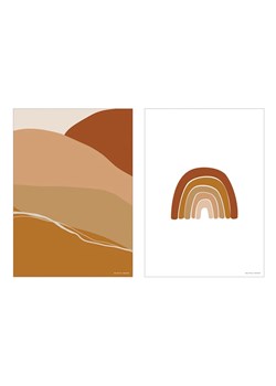 Little Dutch Plakaty (2 szt.) "Horizon Rust" - A3 ze sklepu Limango Polska w kategorii Obrazy - zdjęcie 188568644