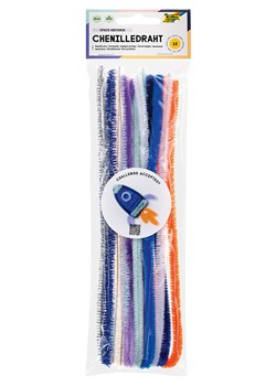 folia PAPER Druciki szenilowe (10 szt.) "Space universe" w różnych kolorach ze sklepu Limango Polska w kategorii Zabawki - zdjęcie 188568812