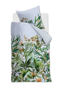 Beddinghouse Komplet pościeli satynowej "Cadence" w kolorze biało-zielonym ze sklepu Limango Polska w kategorii Pościele - zdjęcie 188568861