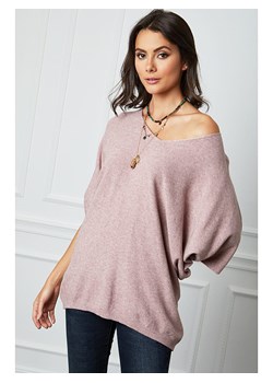 So Cachemire Sweter "Dalor" w kolorze jasnoróżowym ze sklepu Limango Polska w kategorii Swetry damskie - zdjęcie 188569133