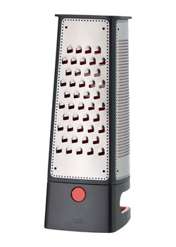 Silit Tarka kwadratowa w kolorze srebrno-szaro-czerwonym - 29,5 x 11 x 11 cm ze sklepu Limango Polska w kategorii Akcesoria kuchenne - zdjęcie 188569743