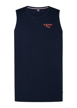 Petrol Industries Top w kolorze granatowym ze sklepu Limango Polska w kategorii T-shirty męskie - zdjęcie 188570970