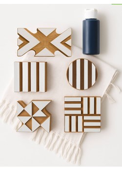 Samimi 8-częściowy zestaw "Geo" w kolorze kremowo-morskim ze sklepu Limango Polska w kategorii Zabawki - zdjęcie 188571092