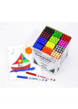 Crayola Flamastry (144 szt.) - 3+ ze sklepu Limango Polska w kategorii Zabawki - zdjęcie 188571280