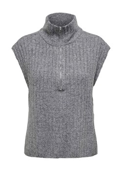 ONLY Bezrękawnik w kolorze szarym ze sklepu Limango Polska w kategorii Swetry damskie - zdjęcie 188571854