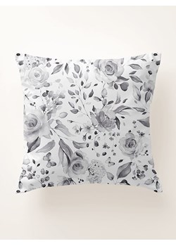 Pierre Cardin Perkalowa poszewka w kolorze antracytowo-srebrnym na poduszkę ze sklepu Limango Polska w kategorii Poduszki dekoracyjne - zdjęcie 188572384