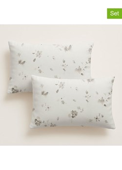 Pierre Cardin Perkalowe poszewki (2 szt.) w kolorze beżowym na poduszkę ze sklepu Limango Polska w kategorii Poduszki dekoracyjne - zdjęcie 188572394