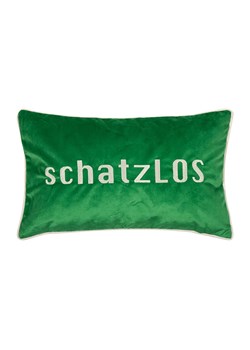 PAD Concept Poduszka "Letters" w kolorze zielonym ze sklepu Limango Polska w kategorii Poduszki dekoracyjne - zdjęcie 188572714