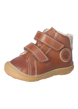 PEPINO Skórzane buty "Gedo" w kolorze jasnobrązowym do nauki chodzenia ze sklepu Limango Polska w kategorii Buciki niemowlęce - zdjęcie 188572854