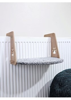 Paws&amp;Whiskers Legowisko "Riana" w kolorze szarym dla kota - 55 x 24 x 35 cm ze sklepu Limango Polska w kategorii Dla zwierząt - zdjęcie 188573282