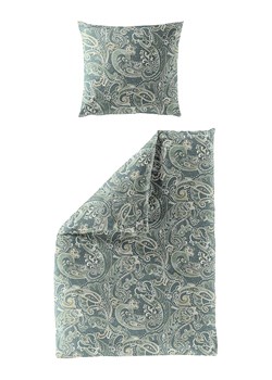 Bierbaum Komplet pościeli satynowej w kolorze zielonym ze sklepu Limango Polska w kategorii Pościele - zdjęcie 188573560