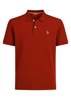 U.S. Polo Assn. Koszulka polo w kolorze czerwonobrązowym ze sklepu Limango Polska w kategorii T-shirty męskie - zdjęcie 188573700