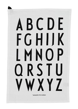 Design Letters Ściereczka "Classic" w kolorze biało-czarnym do naczyń - 60 x 40 cm ze sklepu Limango Polska w kategorii Ścierki kuchenne - zdjęcie 188573801
