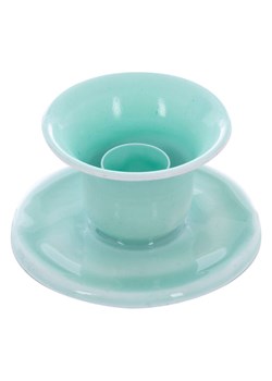 Overbeck and Friends Świecznik "Belle" w kolorze błękitnym - 4,8 x Ø 8,2 cm ze sklepu Limango Polska w kategorii Świeczniki - zdjęcie 188573904