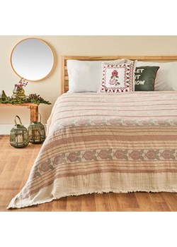 BELLA MAISON Narzuta "Jolly" w kolorze kremowo-czerwonym - 240 x 220 cm ze sklepu Limango Polska w kategorii Tekstylia - zdjęcie 188574121