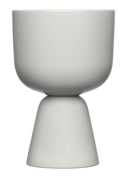 iittala Doniczka "Nappula" w kolorze jasnoszarym - wys. 19 x Ø 12,5 cm ze sklepu Limango Polska w kategorii Doniczki i osłonki - zdjęcie 188575052