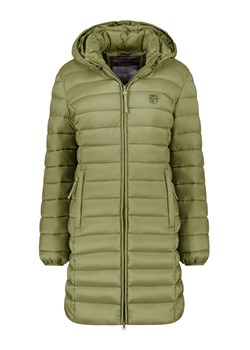 Geographical Norway Płaszcz pikowany "Atikotal" w kolorze zielonym ze sklepu Limango Polska w kategorii Kurtki damskie - zdjęcie 188575174